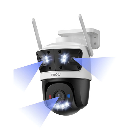 imou Outdoor PT Security Camera Cruiser Triple 3K 3+3+5MP, White