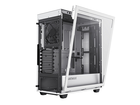 Компьютерный корпус Gamemax Precision, Midi-Tower, ATX, Белый
