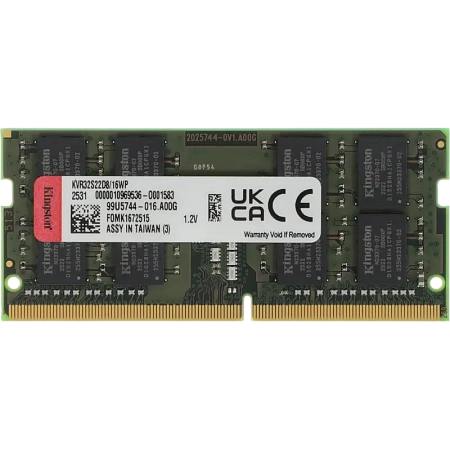 Оперативная память Kingston ValueRAM, DDR4 SDRAM, 3200 МГц, 16 ГБ, KVR32S22D8/16WP,процессоры ,оперативная память, ssd, M2, hdd, кейсы Оперативная память Kingston ValueRAM, DDR4 SDRAM, 3200 МГц, 16 ГБ, KVR32S22D8/16WP,процессоры ,оперативная память, ssd, M2, hdd, кейсы