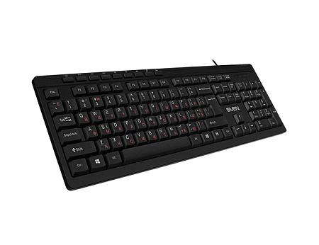 Клавиатура SVEN KB-C3010, Проводное, Чёрный