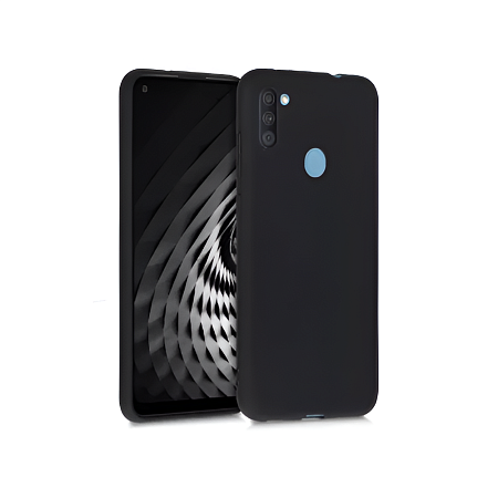 Helmet Case TPU Nylon Samsung A11, Black Helmet Case TPU Nylon Samsung A11, Black