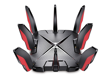 Wi-Fi 6 Tri-Band Gaming TP-LINK Router, "Archer GX90", 6600Mbps, OFDMA, MU-MIMO, 5xGbit Ports, USB
