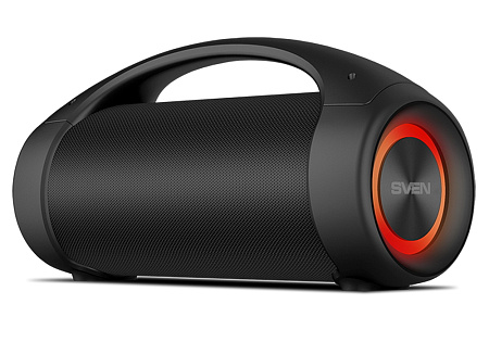 Speakers SVEN "PS-370" 40W, Waterproof (IPx5), TWS, Bluetooth, FM, USB, microSD, 2x3600mA*h