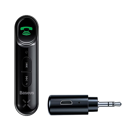 Baseus Adapter Wireless Audio Receiver Car 3.5mm BSBA-02, Black