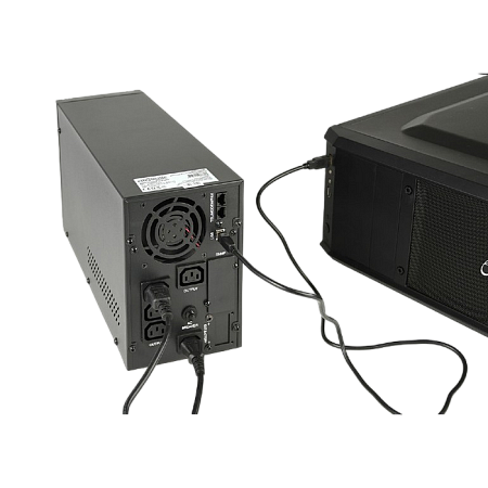 UPS Gembird EG-UPS-PS2000-01,2000VA/1600W, Line Interactive, Sinewave, LCD, AVR, USB, 4xIEC