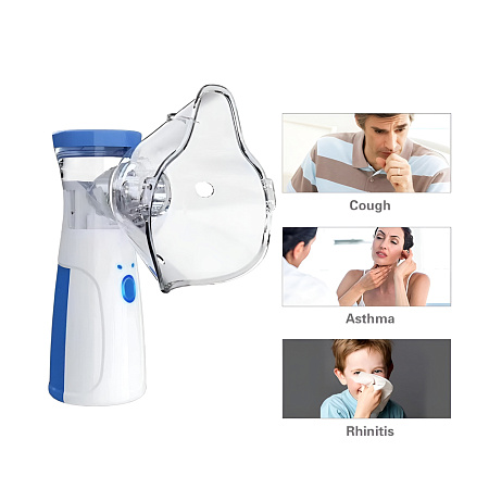 Portable Medical Mesh Nebulizer Model W302 (Inhaler), White