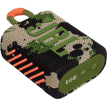 Portable Speakers JBL GO 3, Squad (Camouflage)