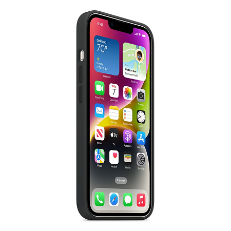 Case Original Silicone with MagSafe for iPhone 14, Midnight Case Original Silicone with MagSafe for iPhone 14, Midnight