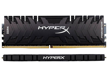 16GB DDR4-4266MHz  Kingston HyperX Predator (Kit of 2x8GB) (HX442C19PB3K2/16), CL19-26-26, 1.4V, Blk