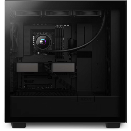 AIO Liquid Cooling NZXT Kraken 360 (17.9-30.6dB, 78.02CFM, 3x120mm, 500-1500RPM, LCD 1.54", CAM)