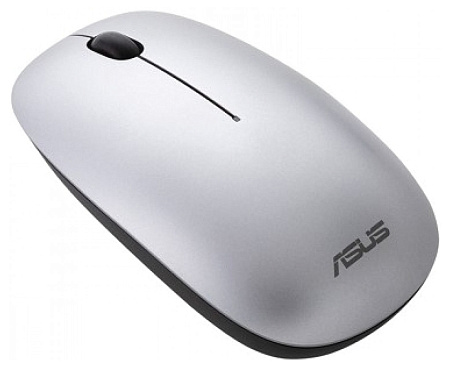 Wireless Mouse Asus MW201C, 800-1600 dpi, 3 buttons, Ambidextrous, 82g, 1xAA, 2.4Ghz+BT, Grey