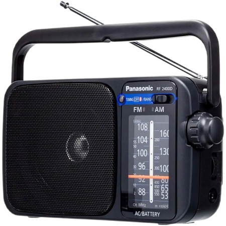 Panasonic  RF-2400DEE-K, Portable Digital Radio