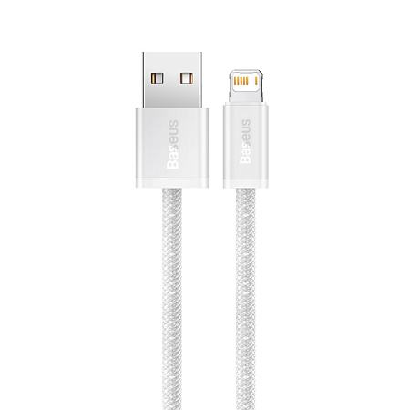 Baseus Cable USB-A to Type-C 100W 2m, Dynamic Series, White