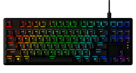 Gaming Keyboard HyperX Alloy Origins Core PBT, Mechanical, TKL, Tactile SW, PBT keycaps, Aluminum, O