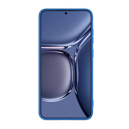 WOO Case Liquid Silicone Samsung S25FE, Blue