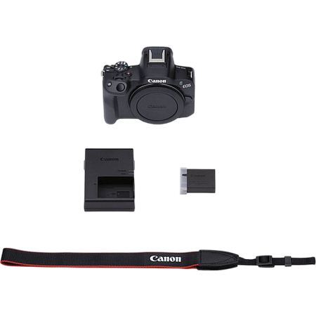 Беззеркальный фотоаппарат Canon EOS R50 Black, BODY, Чёрный