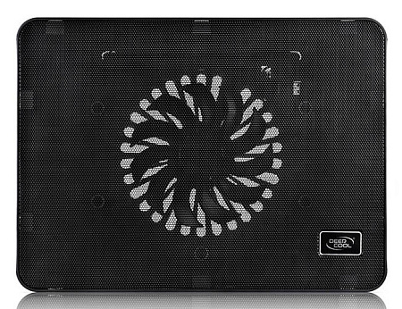 Notebook Cooling Pad Deepcool WIND PAL MINI, up to 15.6', 1x140mm Blue LED,  Adjustable height
