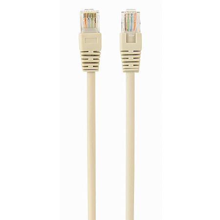  1.5m, Patch Cord  Gray  PP12-1.5M, Cat.5E, Cablexpert, molded strain relief 50u" plugs