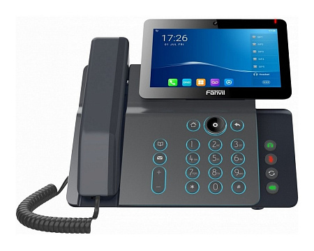 Fanvil V67 Black, Flagship Smart Video Phone, 7" Color Display