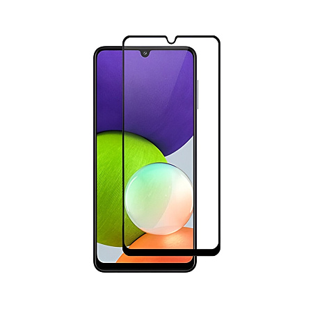 Helmet Diamond Glass 4D Samsung A22/M32/A32/A33/A31, Black