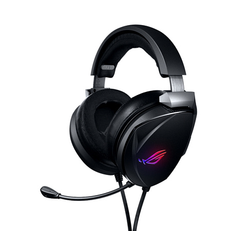 Gaming Headset Asus ROG Theta, 40mm & 3x30mm driver, 32 Ohm, 20-40kHz, 590g, Hi-Fi DAC & AMP, AI NC,