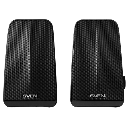 Speakers SVEN "380" Black, 5w, USB power / DC 5V Speakers SVEN "380" Black, 5w, USB power / DC 5V