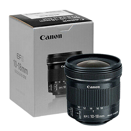 Объектив Canon EF-S 10-18mm f/4.5-5.6 IS STM Объектив Canon EF-S 10-18mm f/4.5-5.6 IS STM