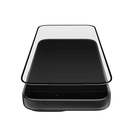 Uniq Glass Screen Protector for iPhone 17 Air (2025) 6.6 Vivid Optix Covex, Black