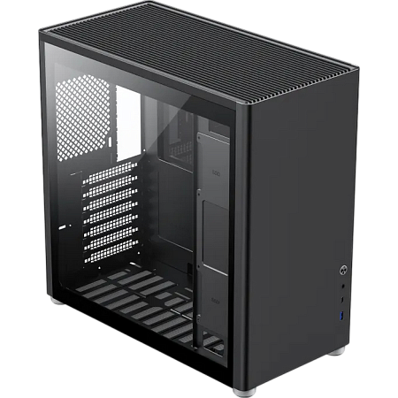 Case ATX GAMEMAX Spark Pro, w/o PSU, 0.8/0.6mm, Front Metal, Dual Side Tempered Glass, Dust Filter, 
