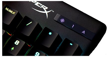 Gaming Keyboard HyperX Alloy Origins, Mechanical, Linear SW, Aluminum, Onboard Memory, Game Mode, RG