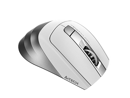 Wireless Mouse A4Tech FB35, 1200-2000 dpi, 6 buttons, 96g, Ergonomic, Programmable, 1xAA, BT+2.4Ghz,