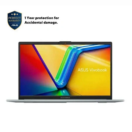 Ноутбук 15,6" ASUS Vivobook Go 15 E1504FA, Green Grey, AMD Ryzen 5 7520U, 16Гб/512Гб, Без ОС