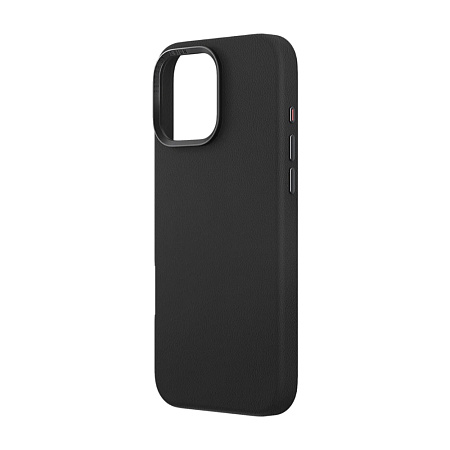 Uniq Case Hybrid Lyden for iPhone 16 Pro with Magklick charging, Black
