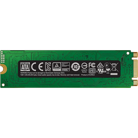 .M.2 SATA SSD 1.0TB Samsung 860 EVO "MZ-N6E1T0BW" [R/W:550/520MB/s, 97 IOPS, MJX, V-NAND 3bit MLC]