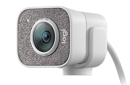 Camera Logitech StreamCam, 1080p/60fps, 3.5 MP, FoV: 78°, Autofocus, Stereo mic, 1.5m, White