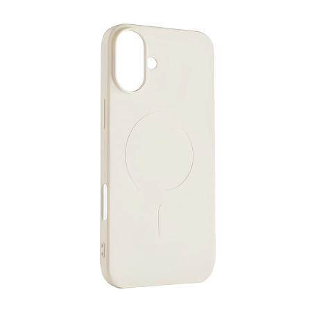 WOO Case Liquid Silicone Magsafe Iphone 16, Beige