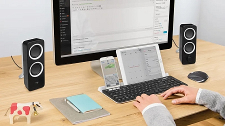 Speakers Logitech Z200, Black