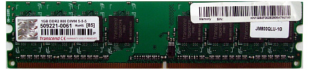 Оперативная память Transcend JM800QLU-1G, DDR2 SDRAM, 800 MHz, 1GB, JM800QLU-1G