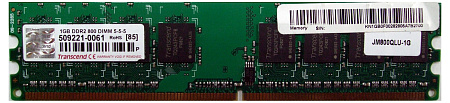 1GB DDR2  800MHz   Transcend PC6400, CL5