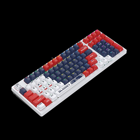 Gaming Keyboard Bloody S98 Sports, Mechanical, BLMS Linear SW, Hot-Swappable, Quiet Typing, 98-Keys,