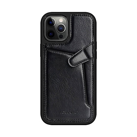 Nillkin Case Leather Aoge iPhone 12 Pro, Black Nillkin Case Leather Aoge iPhone 12 Pro, Black