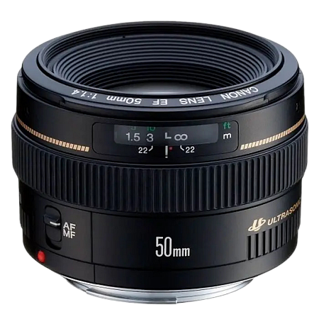 Prime Lens Canon EF  50mm, f/1.4 USM