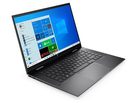 Ноутбук 15,6" HP ENVY x360 15-eu0009ur, Nightfall Black, AMD Ryzen 7 5700U, 16Гб/512Гб, Windows 10 Home
