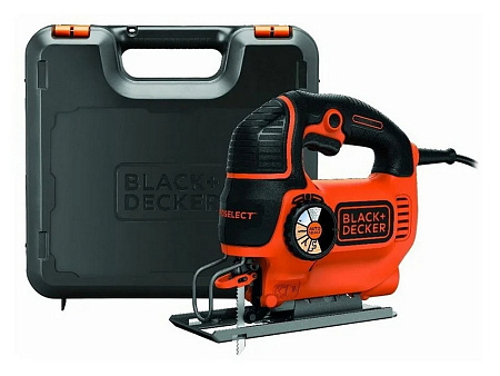 Jigsow SMART SELECT Black+Decker (KS801SE-QS) 550w 0-3.000 strokes/min, 0-45° Jigsow SMART SELECT Black+Decker (KS801SE-QS) 550w 0-3.000 strokes/min, 0-45°