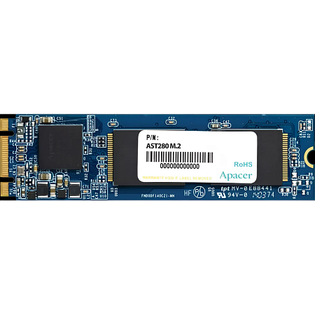 .M.2 SATA SSD  120GB Apacer AST280 "AP120GAST280" [80mm, R/W:500/470MB/s, 23K IOPS, Phison S11, TLC]