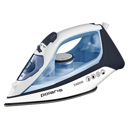 Утюг Polaris PIR 2483K, 2400Вт, Голубой/Белый Утюг Polaris PIR 2483K, 2400Вт, Голубой/Белый
