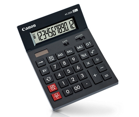 Calculator Canon AS-2200, 12 digit Calculator Canon AS-2200, 12 digit