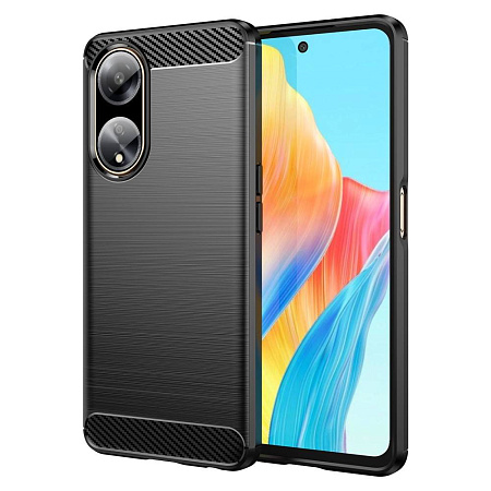OPPO A98 5G TPU Protective Case, Black OPPO A98 5G TPU Protective Case, Black