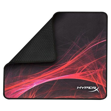 Игровой коврик для мыши HyperX FURY S Pro Speed Edition, Medium, Чёрный/Красный 