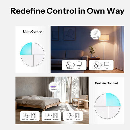 Sonoff Zigbee Smart Scene Button Orb 4-In-1 SNZB-01M